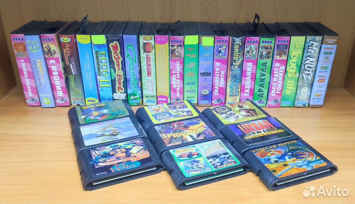 Картриджи для Sega