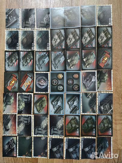 Наклейки panini world of tanks