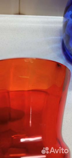 Кобальтовое стекло. Вазы, сахарница, салатник СССР