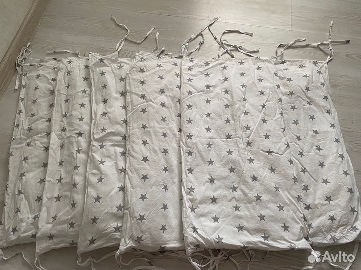 Бортики на детскую кроватку