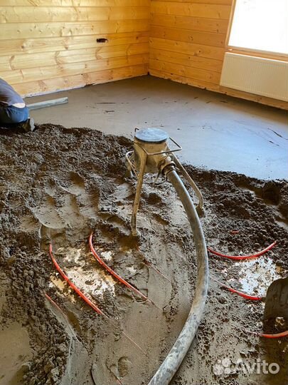 Стяжка пола за один день