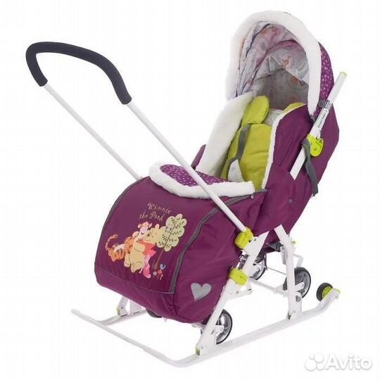 Санки-коляска комбинированная Nika - Disney Baby 2