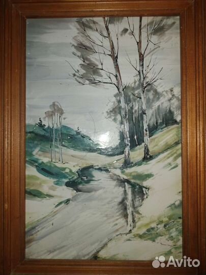 Картина на керамике