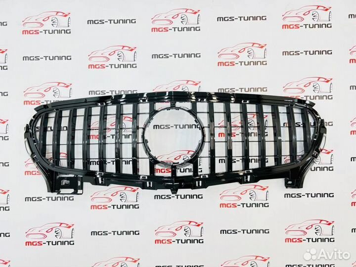 Решетка GT Style Black Mercedes AMG GT C190 дорест