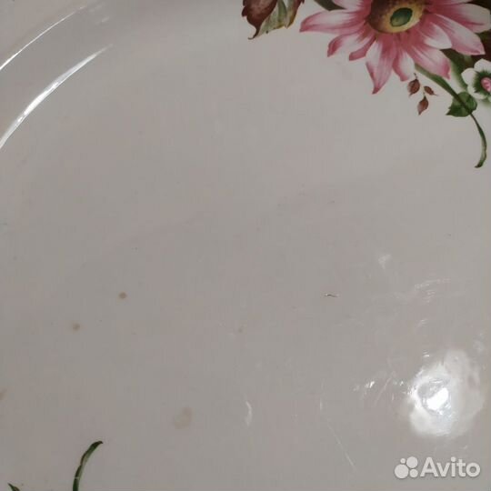Блюдо тарелка большая Конаково несортный
