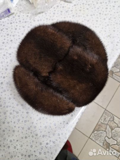 Шапка мужская норковая