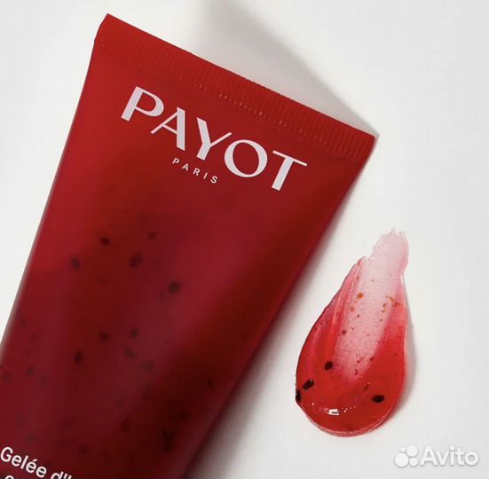 Гель-масло Payot с косточками малины