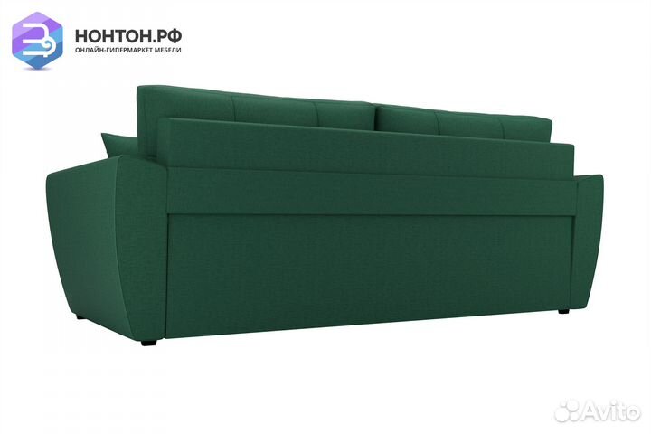 Диван выкатной Фортуна New темно-зеленый