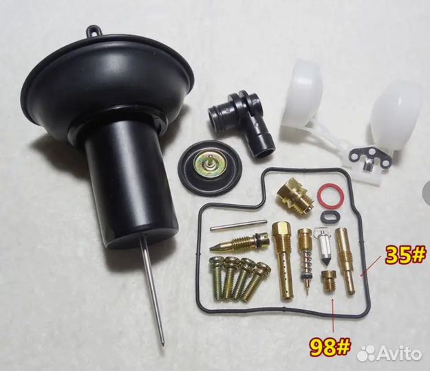 Ремкомплект карбюраторов мотоцикла Honda