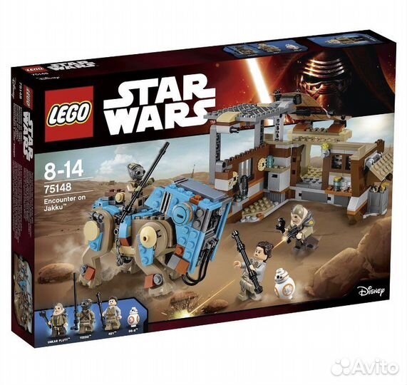 Lego Star Wars 75148 Столкновение на Джакку