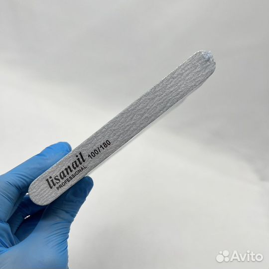 Пилки Lisanail 180/240, 50 шт, 13 и 18 см
