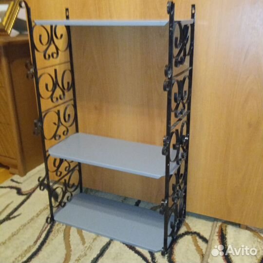 Полка настенная навесная бу