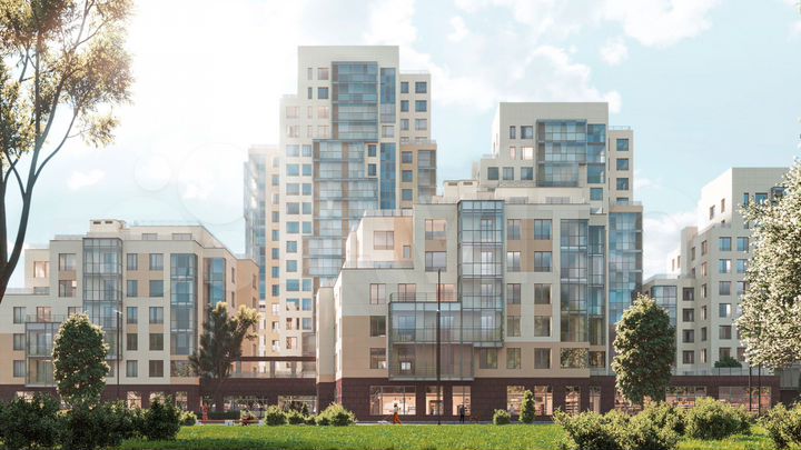 3-к. квартира, 82,9 м², 5/18 эт.