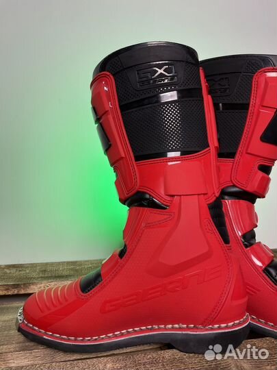 Мотоботы Gaerne GX-1 Goodyear Red Black