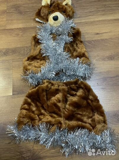 Продам новогодний костюм волк-500, медведь-500