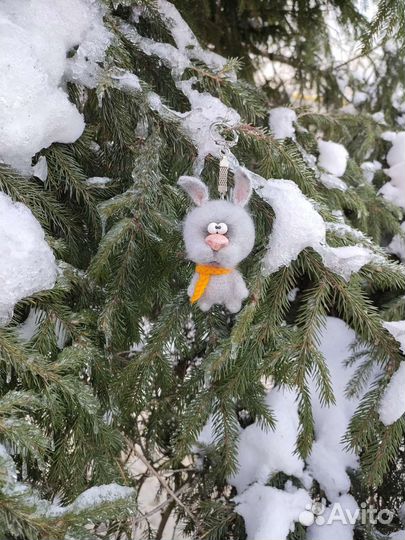 Заяц брелок