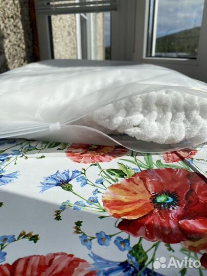 Плед из alize puffy