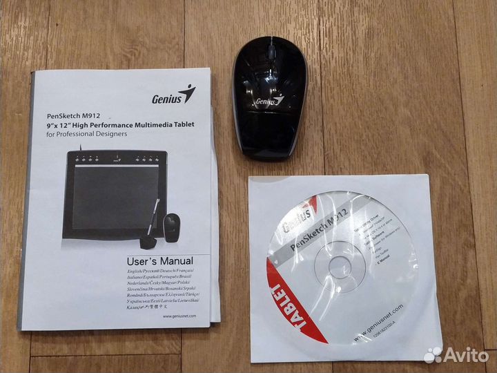 Планшет для рисования Genius PenSketch M912