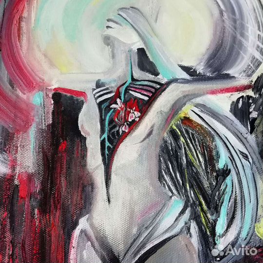 Картина маслом на холсте 