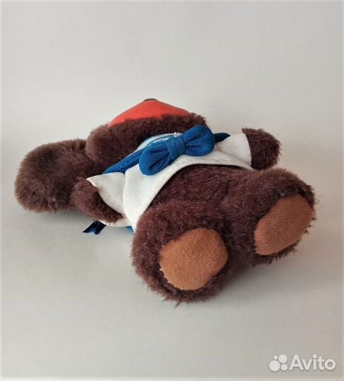 Мягкая игрушка - Чебурашка Моряк. Винтаж. СССР