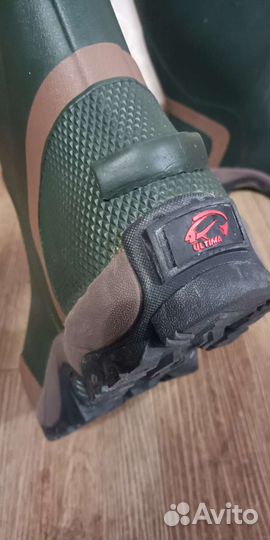 Сапоги зимние полиуретановые с чулком раз.46,47