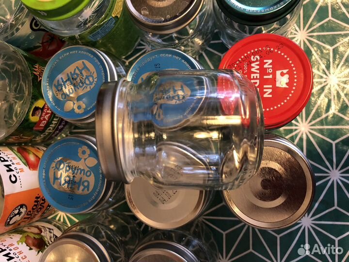 Баночка от детского питания и трехлитровые