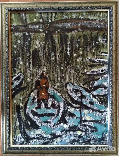 Картина С Г к.м. 30х40 см член союза