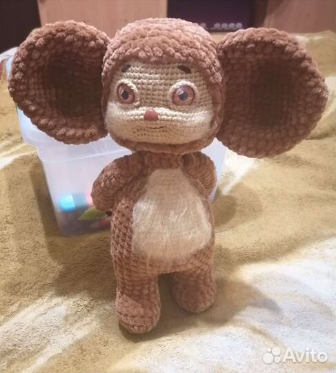 Чебурашка ручной работы