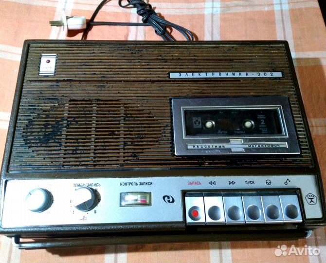 Магнитофон Электроника 302