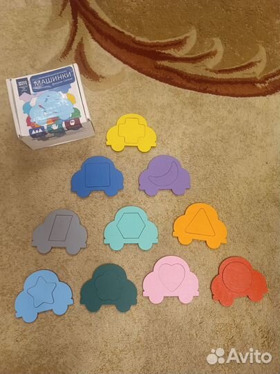 Досочки снега, развивашка для малыша