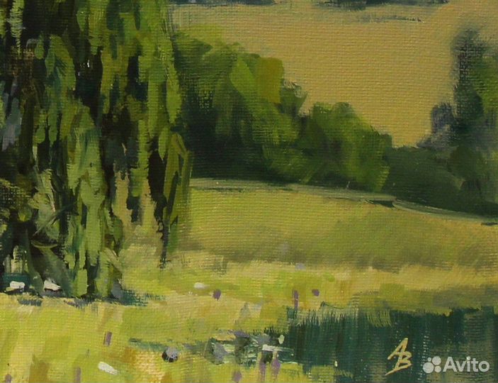 Картина Березка. Алексей Васильев