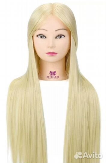 Болванка манекен учебная для парикмахеров 75 см