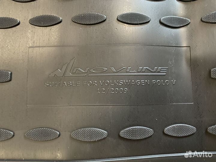 Volkswagen Polo Коврик в багажник