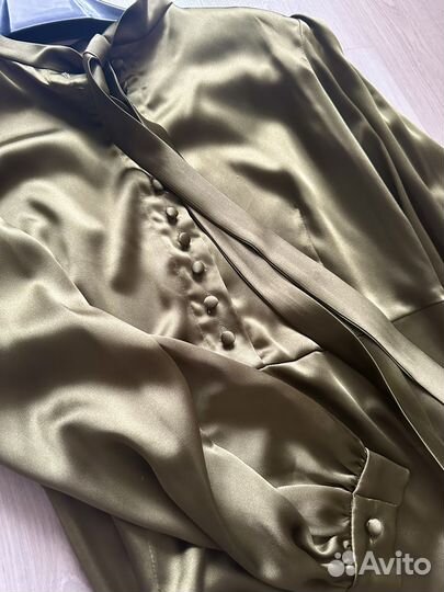 Шелковое платье рыбка