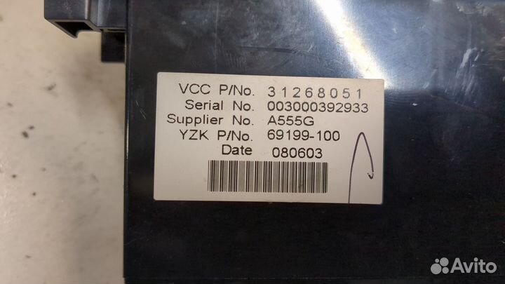 Дисплей компьютера Volvo S40 2004