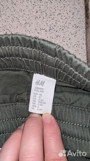 Новые штанишки h&m летние с бирками