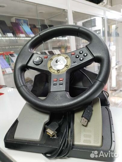 Игровой руль для пк Logitech