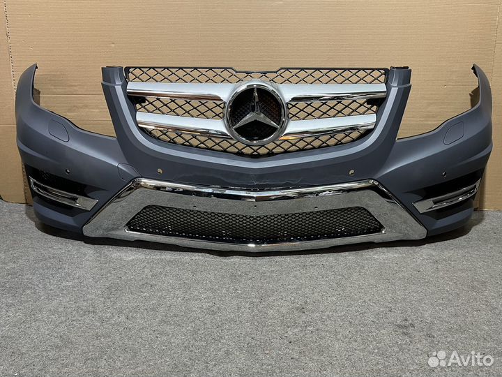 Бампер передний в сборе Mercedes GLK - X 204 AMG р