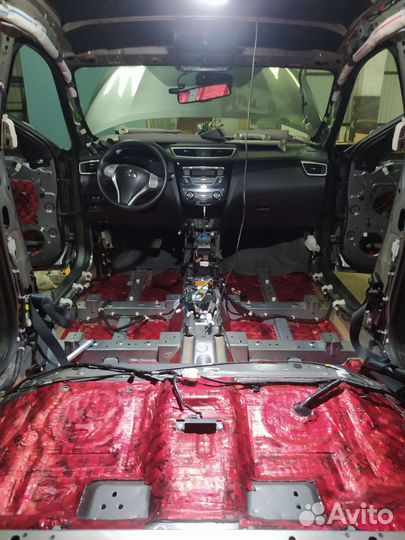 Шумоизоляция Nissan X-trail Qashqai Almera Teana