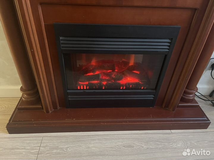 Электрический камин с порталом