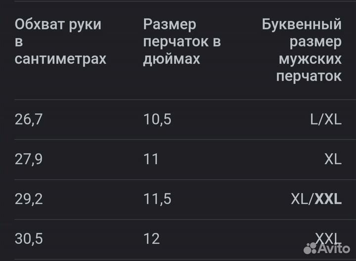 Мужские кожаные перчатки