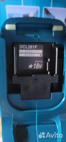 Аккумуляторный пылесос Makita dcl281fz