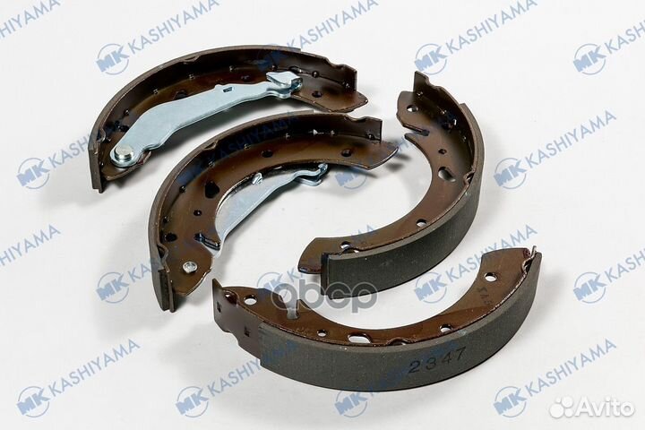 Колодки тормозные барабанные задние K2347 MK