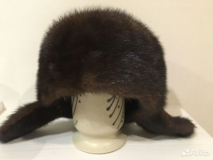 Женская норковая шапка