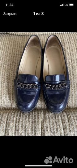 Лоферы женские Nando Muzi, синие