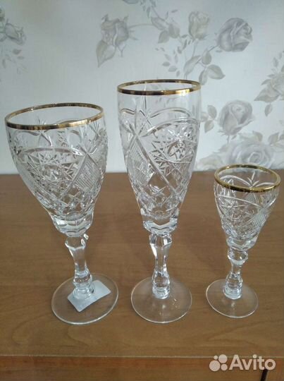 Хрусталь с/з Неман (бокалы,фужеры,рюмки,стаканы)