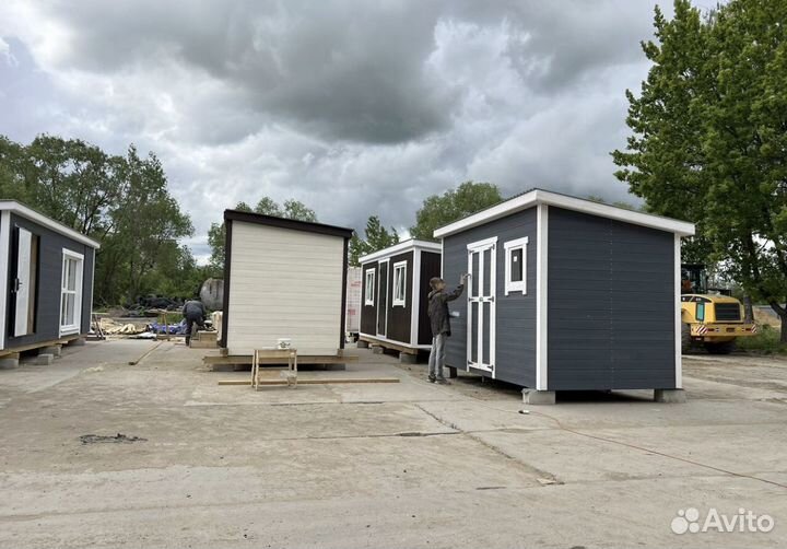 Хозблок бытовки под ключ