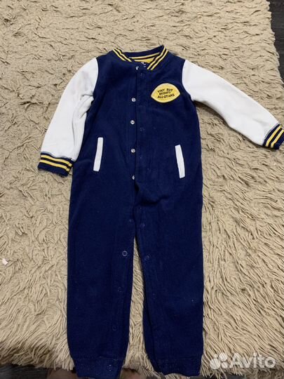 Флисовый комбинезон carters