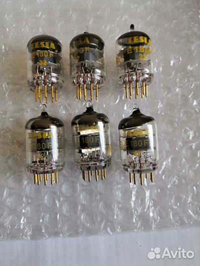 Радиолампы EF-184 и E-180F, EF-800