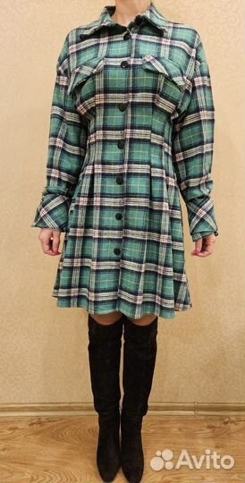 Платье женское теплое 42